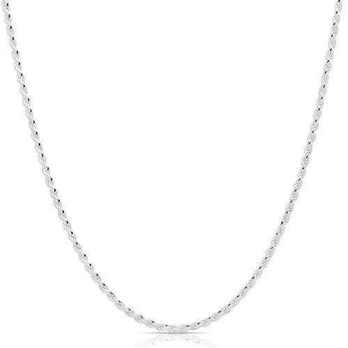 Collana cordino argento - cordino, mm