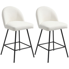 HOMCOM Set 2 Sgabelli Bar con
