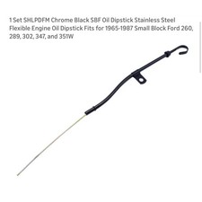 Dipstick olio SBF cromato nero