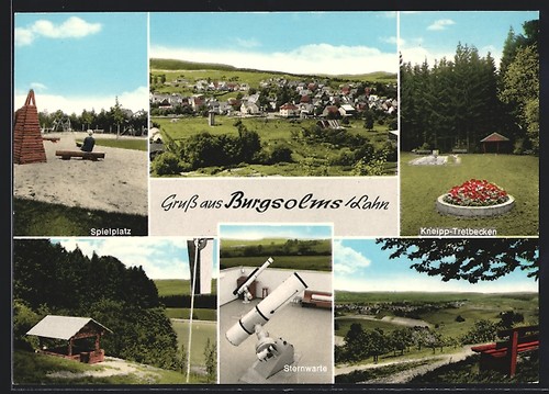 Cartolina burgsolms lahn - cartolina, burgsolms/lahn