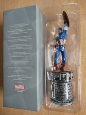 Marvel Scacchi Capitan America Eaglemoss con Scatola