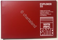 Catalogo Parti di Ricambio Originali SAME Trattori - Explorer 55 - ed. 1984