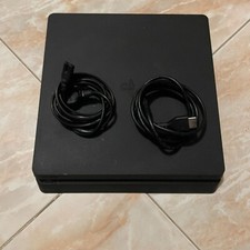 Console PlayStation 4 PS4 Slim Nera 100% Funzionante Pasta Termica Nuova E Pulit