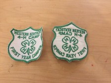 4-h vintage,patch,western