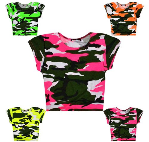 Shirt bambina neon - neon, mimetica