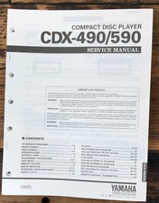 Yamaha CDX-490 CDX-590 CD