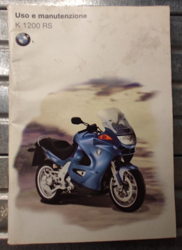 Bmw k1200rs del 2000 - del, uso