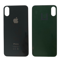 Vitre Arrière iPhone X Noir