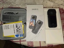 Insta360 X3 72MP Action Camera - Nera+cover Protettiva e borsello Protettivo