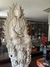 Oggetto Orientale Statua Budda Di Grandi Dimensioni;Altezza 90 Cm Diametro 90 Cm