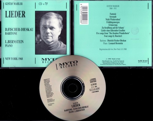 Gustav mahler lieder - –, –cd