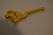 Leva freno trigger lepre NOS gialla come nuova OS BMX anni 80 rara pezzo cool funziona benissimo