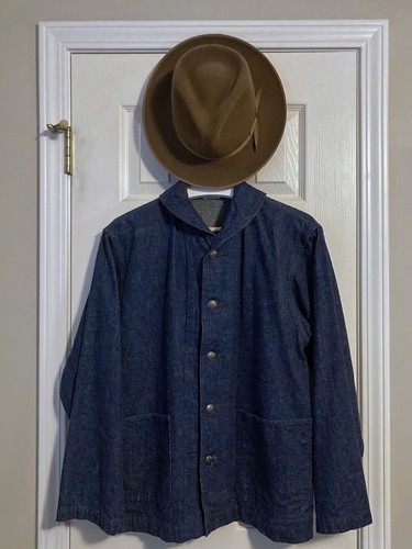 Giacca denim orslow navy - denim,