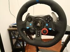 simulatore guida ps4 Logitech G29, con pedaliera e struttura supporto Logitech 