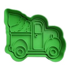 Macchina con albero Natale