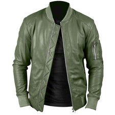 Giubbotto bomber uomo verde