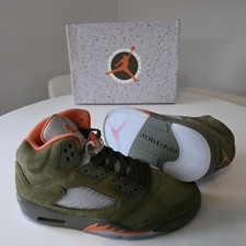 Nike Air Jordan 5 retrò verde