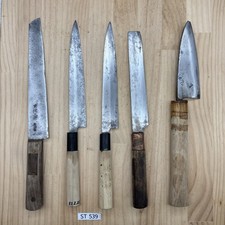 Pesante Danneggiato Coltelli Set Lotto Di Dello Chef Kitchen Da Giappone ST539F