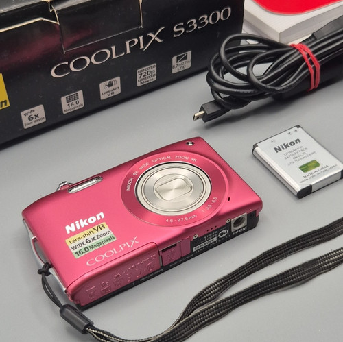 Nikon coolpix s3300 - 16mp, 6x