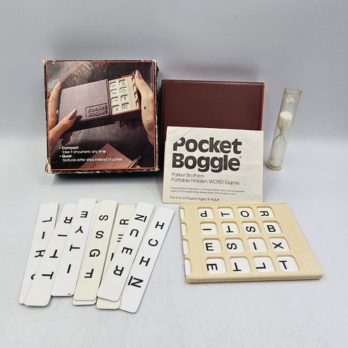 Pocket boggle parker brothers - parker,