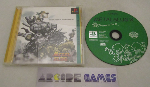 Metal slug playstation ps1 - x,