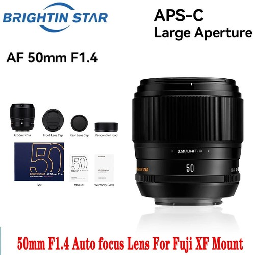 Brightin star 4 messa - mm, f1.4