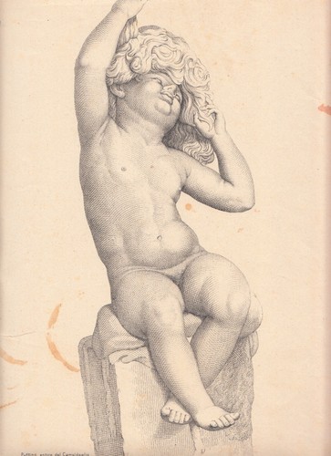 Stampa antica fine 1800 - stampa,