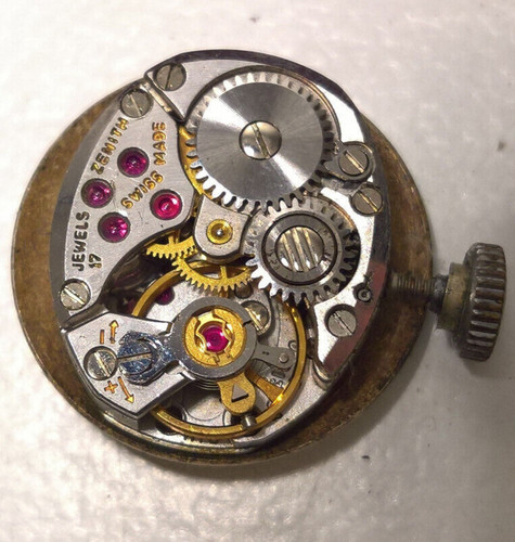Rare vintage zenith movimento - rare,