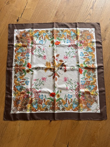 Sciarpa seta gucci vintage - seta,