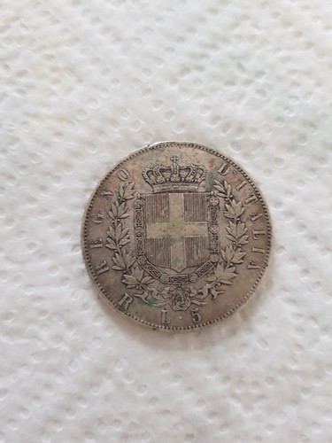 Lire 1877 vittorio emanuele - 1877,,