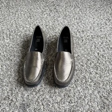 Mocassini Ara bronzo oro pelle