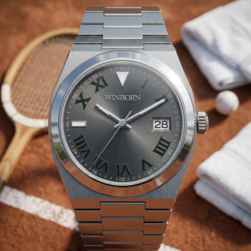 Orologio winborn grigio - winborn,