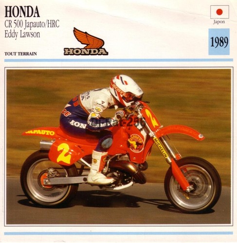 Fiche moto honda cr - fiche,