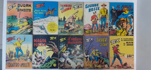 Tex willer originali anni - tex,