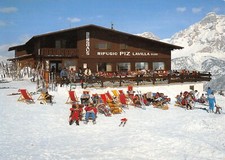 B485) ALTA BADIA RIFUGIO PIZ LA VILLA HUTTE BERGHAUS VIAGGIATA BOLZANO