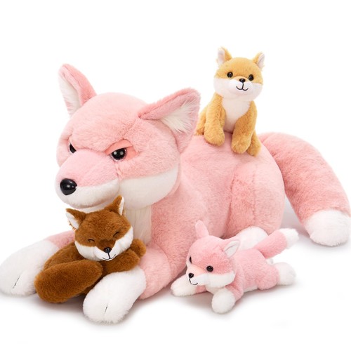 Morismos volpe rossa peluche - volpe,