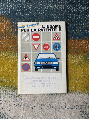 Manuale vintage esame per - vintage, "l'esame