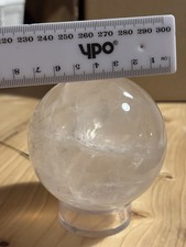 Large Girasol Quartz Sphere Rose Quartz Crystal Stone Mineral Ball