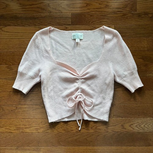 Top con coulisse crocchette