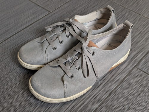 Dansko gray leather lace - dansko, lace-up