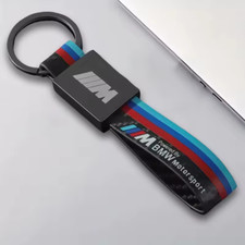 Portachiavi Stile M Sport BMW – Fibra di Carbonio Look, Per Tutti i Modelli M