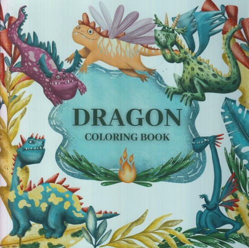 Dragon colouring book amazon - colouring,