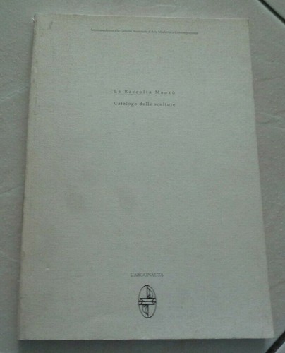 Raccolta manzu catalogo - la,