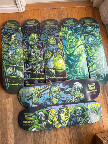 Creature skateboards wrestling - creature,