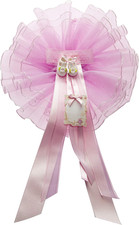 Coccarda Nascita in Tulle Con