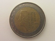 MONETA RARA DA 2 EURO BEATRIX