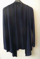 GIACCHINA SPOLVERINO BLU  CON PIEGHINE _ TAGLIA M