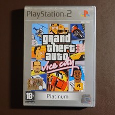 Gta Grand Theft Auto Vice City Ps2 Playstation 2 Platinum Pal Ita