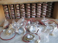 Lotto (faretti alogeni incasso) ditta L/S Disponibilità Nr. 529 cromo spazzolato