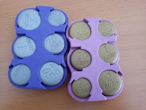 Euro coin holder - , -porta